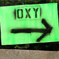 OxyMoron set sign