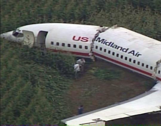 Plane crash staged in Bridgewater cornfield for movie Wichita