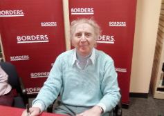 Gene Wilder at the Borders Book Store in Boston's Back bay.