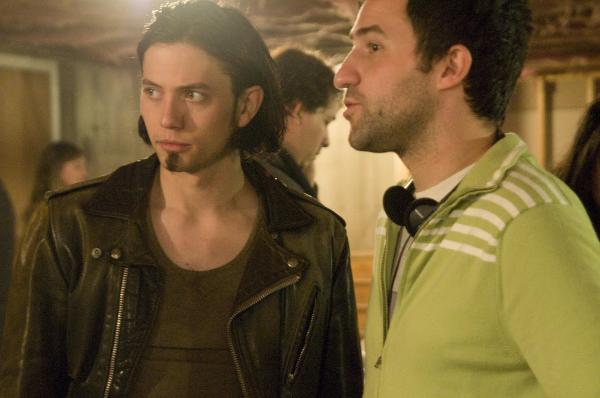 Jackson Rathbone filming Girlfriends in Wayland MA