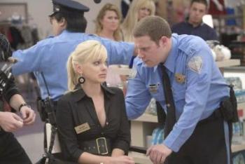 Seth Rogan plays a nutcase mall rent-a-cop in Observe and Report