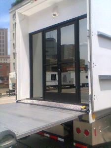 The Surrogates - wardrobe trailer spotted on Columbus Ave.(6/3/2008)