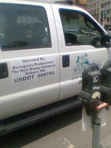 The Surrogates - truck spotted on Columbus Ave.(6/3/2008)