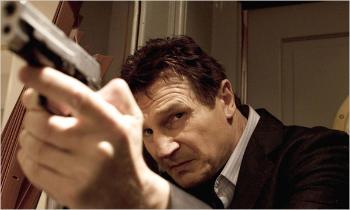 Liam Neeson takes aim in Taken